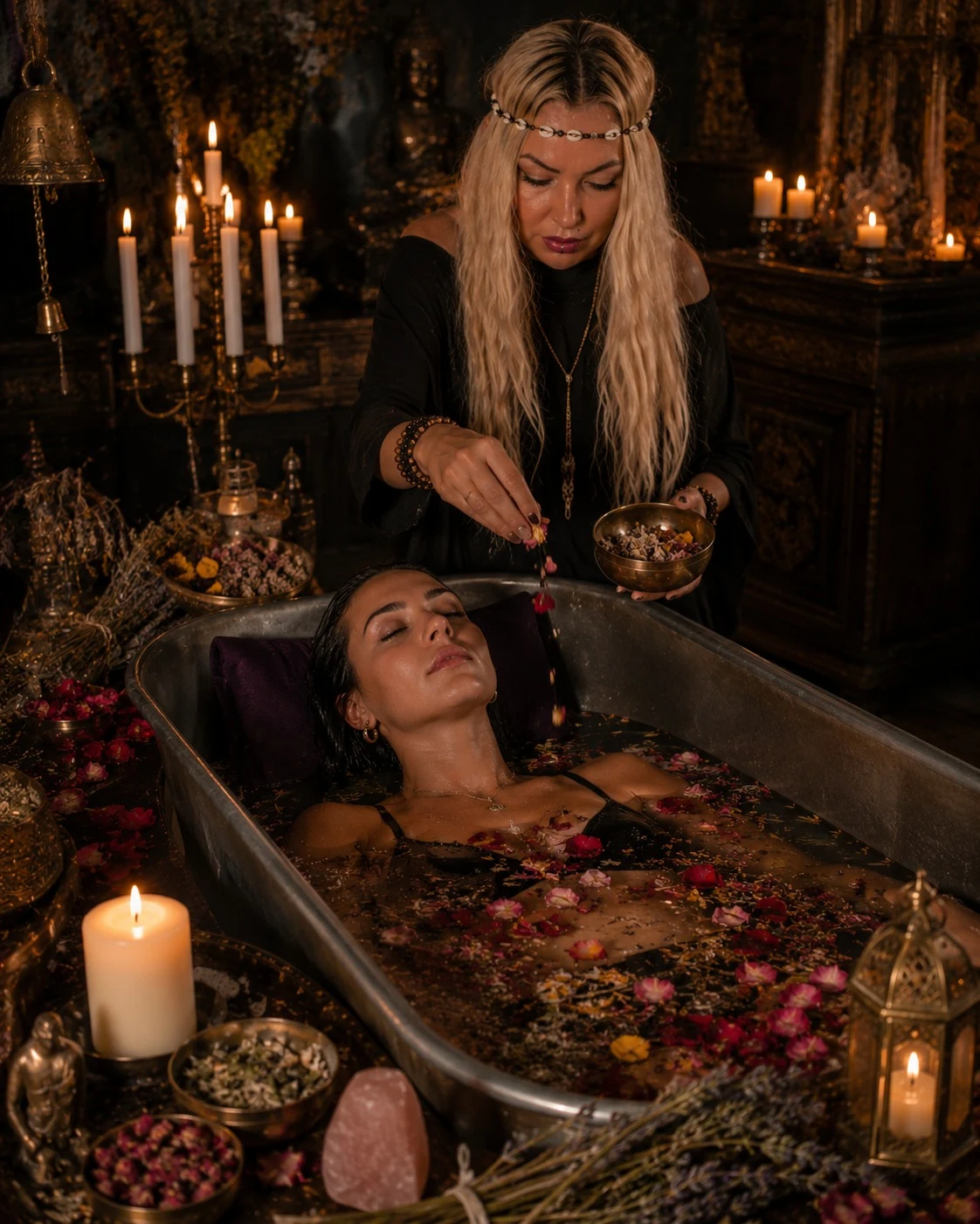 🌹✨ BAÑOS DE ATRACCIÓN, AMOR Y MAGNETISMO POSITIVO ✨🌹. Servicios. Andrea tarotista vidente y sanadora espiritual