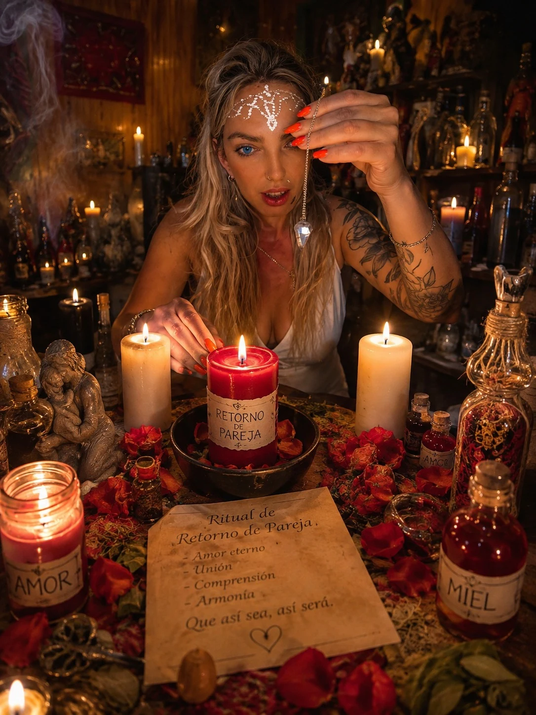 ❤️🔥 RETORNO DE PAREJA Y ARMONIZACIÓN DEL VÍNCULO ❤️🔥. Servicios. Andrea tarotista vidente y sanadora espiritual